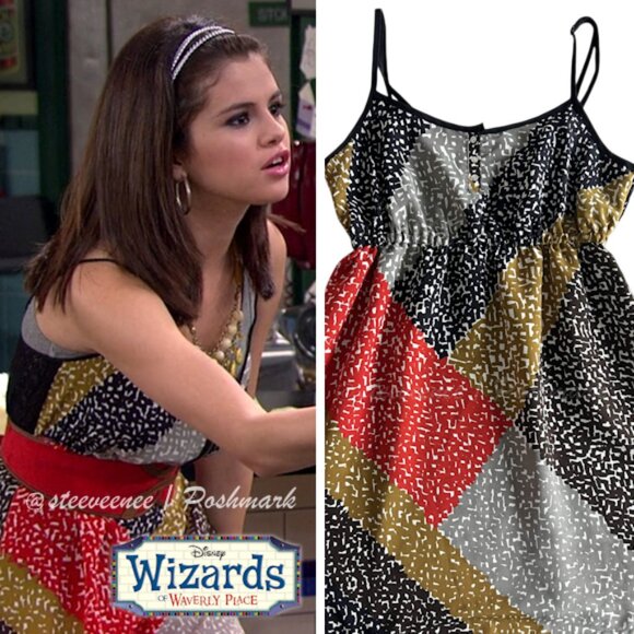 Kimchi Blue Geo Printed Dress ALT ASO Alex Russo - Picture 2 of 8
